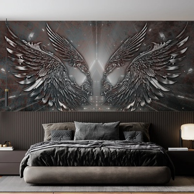 Art Gift Decor Фототапет - Сребърни криле