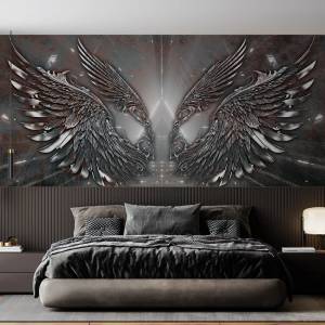 Art Gift Decor Фототапет - Сребърни криле
