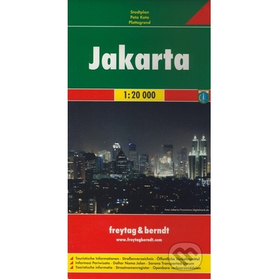 Jakarta mapa 1:20 000