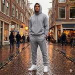 NIKE Мъжки спортен екип dri-fit lifestyle - fd7734-012 / fd7738-012