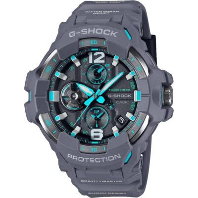 Casio GR-B300-8A2ER - мъжки часовник, G-SHOCK, слънчева енергия, Bluetooth, 200 м, сив