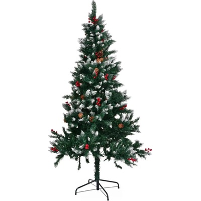 VEYRA Umelý vianočný stromček – smrek, 210 cm