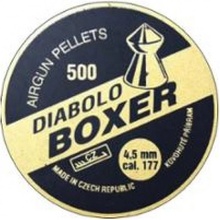 Diabolky Boxer 0,620 g 4,5 mm 500 ks