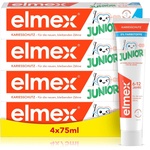 Elmex Детска паста за зъби Elmex Junior 4x75ml