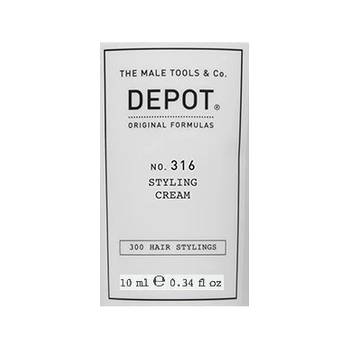 Depot 300 стайлинга за коса № 316 UV филтър крем за оформяне на коса средна фиксация 10 ml