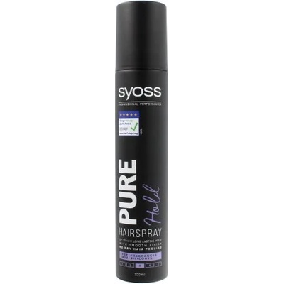 Syoss Pure Hold Лак за коса със заглаждащ ефект 200мл