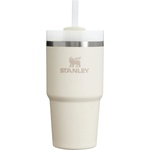 STANLEY Кремав термос със сламка от неръждаема стомана 600 ml Quencher H2.0 FlowState Tumbler Cream - Stanley (100000108244)