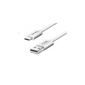 Adata ACA3AL-100CM-CSV USB Typ C - USB 3.1 5Gb/s, 1m, stříbrný