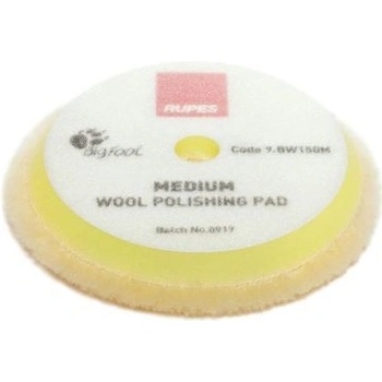 Rupes Yellow Wool Polishing Pad Medium 80/100 mm