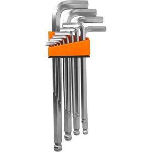 VERKE Комплект шестостенни ключове с топче 13бр 2-19mm 66309 (V35506)