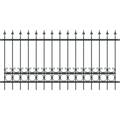 Kovové plotové pole PLP12 š. 2000 x v. 1200 mm