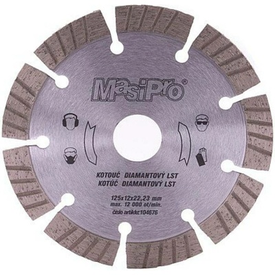MasiPro Kotouč diamantový řezný 125 mm 104676