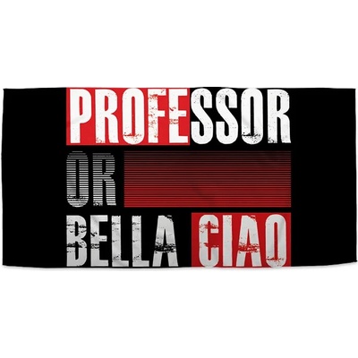 Sablio Uterák La Casa de Papel Professor or Bella Ciao motív 3 70 x 140 cm