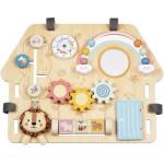 Tooky Toy Tooky Toys: Дървено занимателно табло с лъв (TP515)