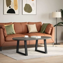 Omaxi 957130 Nohy konferenčního stolku ve tvaru V 2 ks černé 50 x 42-43,3 cm ocel