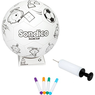 Sondico Doodle Football - White