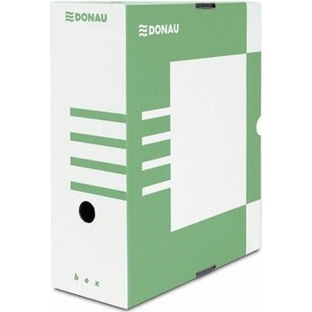 Donau archivační krabice karton zelená A4 120 mm