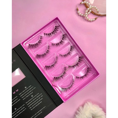 Lashable umělé nalepovací řasy Soft Charm 5-13mm 5 párů – Zboží Dáma