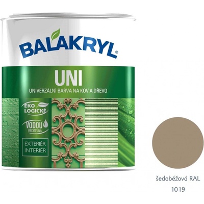 Balakryl Uni Satin 0,7 kg šedobéžová – Hledejceny.cz