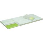Dormeo Топ матрак Dormeo Нейчър Алое Вера II D110081456, 5см, 140х200см, 3D пяна Orthocell, CleanEffect, AirX System, Нехлъзгащ се, Бял/зелен (D110081456)