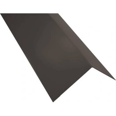 Hřebenáč klasik r.š.250mm pozink Lakovaný RAL 8019 šedohnědá s folií dl.2m