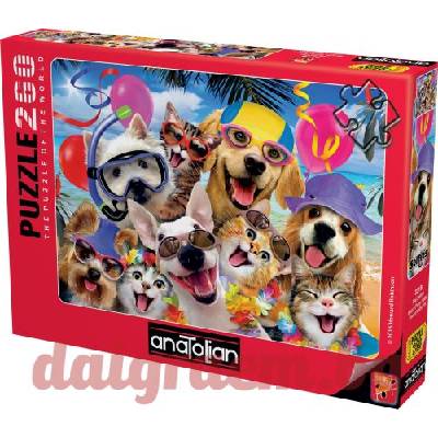 Anatolian Пъзел anatolian 3318 - 260 части - Селфи на плажа (p3318)