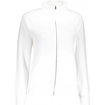 Fruit of the Loom Lady Fit Premium sweat Jacket White