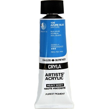 Daler-Rowney Cryla Artists’ АКРИЛНА боя Azure Blue 75 ml 1 бр (125075106)