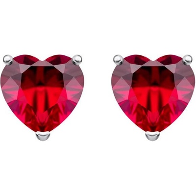 Preciosa Cher s kubickou zirkonií 5237 63 červené