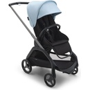 Bugaboo Dragonfly komplet Black/Forest Green pěnová kola Skyline blue 2023