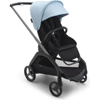 Bugaboo Dragonfly komplet Black/Forest Green pěnová kola Skyline blue 2023