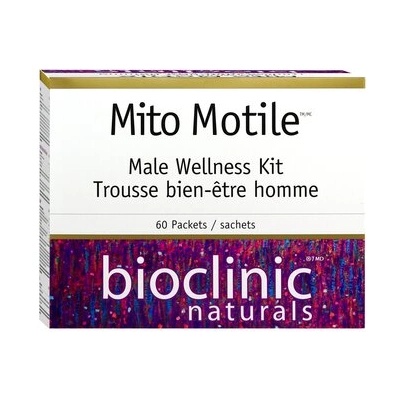 Mito Motile Male Wellness Kit/ Фертилитет формула за мъже x 60 пакетчета Natural Factors (9811 BCN)