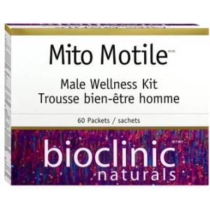 Natural Factors Mito Motile Male Wellness Kit/ Фертилитет формула за мъже x 60 пакетчета Natural Factors (9811 BCN)