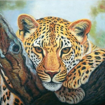 Ubrousek 33x33cm LEOPARD – Zboží Mobilmania