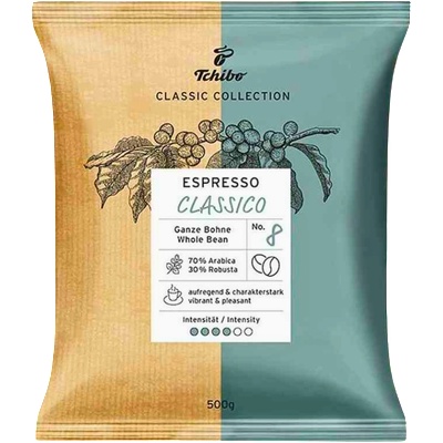 Tchibo Кафе на зърна Тchibo Espresso Classico N8, 0.5кг