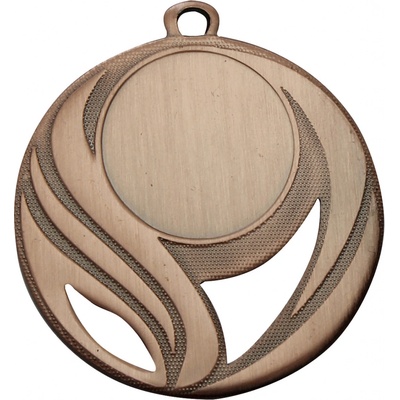Medaile plamen průměr 50 mm Bronzová