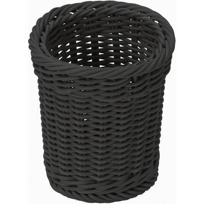 APS Košík na príbory čierny polypropylén priemer 120 mm | APS 40007