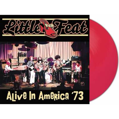 LITTLE FEAT - Alive In America Coral Red LP