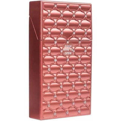 LUDOVKA PRIVATE Puzdro na cigarety SLIM DIAMOND oranžové