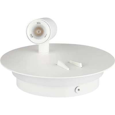 V-TAC 3+6w led Стенна Лампа За Стена Бяла 3000k - 211489 (211489)