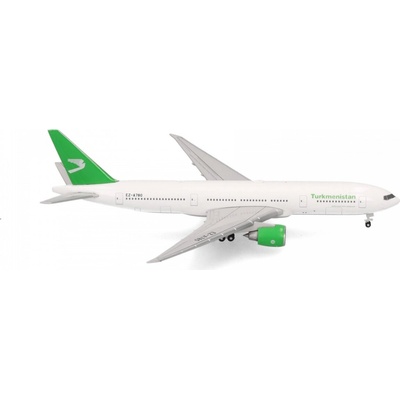 Herpa B777-200LR Turkmenistan Airlines 2010s Colors 1:500