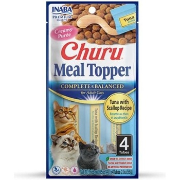 Churu Cat Meal Topper Tuna with Scallop Recipe 4 x 14 g
