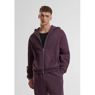 Urban Classics Fluffy Zip Hoody plumpurple XXLUB-TB7284-18329 - Бял, размер S