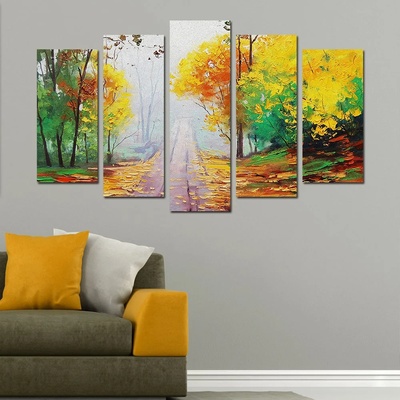 Art gift Арт панел за стена - Рисувана гора