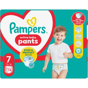 Procter and Gamble Памперс пелени MB S7 (74 бр. /кутия)