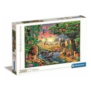 Clementoni Puzzles 2000 HQ The African Gathering