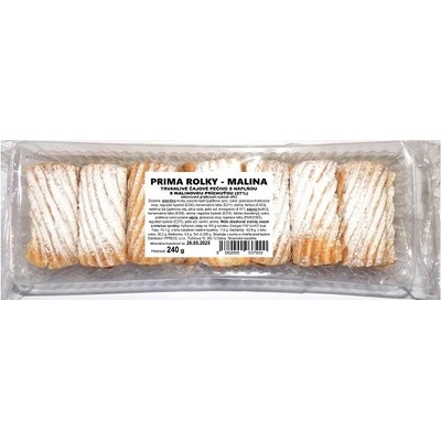 Fresh Čajové Pečivo Rolky Malina 240 g
