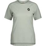 Scott Дамска фланелка с къс ръкав за колоездене Scott Women's Tee Trail Vertic Pro S/S Cycling jersey - Spray Grey (156-2319-0613)