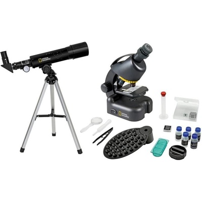 Bresser National Geographic Set 50/360 Telesc + 40x640x Micro