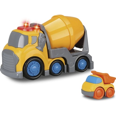 Wiky Vehicles Kiddy Auto míchačka s efekty 19,5 cm sklápěč 6,5 cm